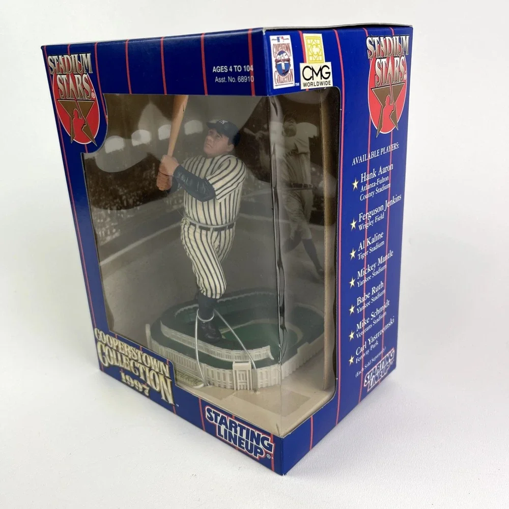 Starting Lineup Cooperstown Collection Stadium Stars Babe Ruth 1997